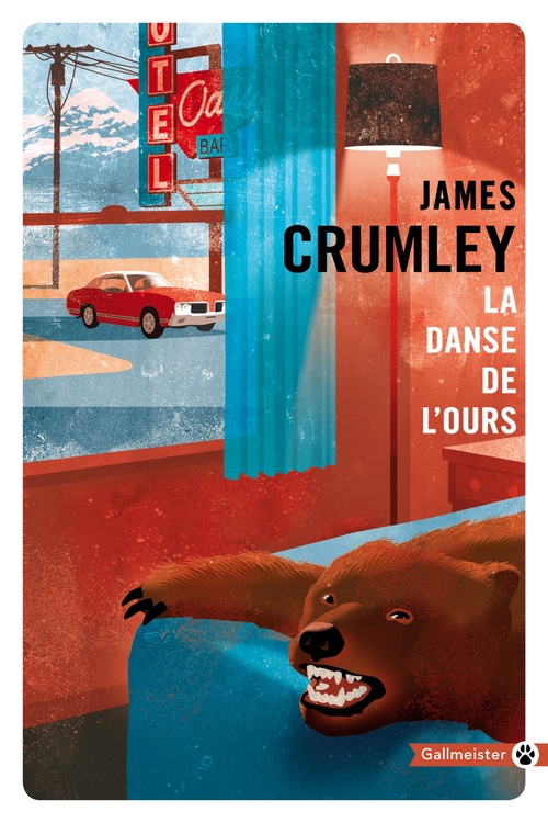 ebook cover of La danse de l'ours, by James Crumley