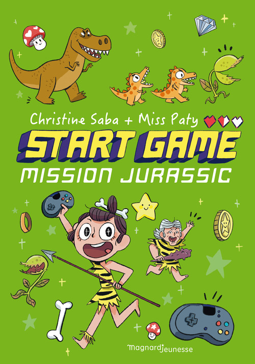 ebook cover of START GAME 2 - Mission Jurassic, by Christine  Saba
