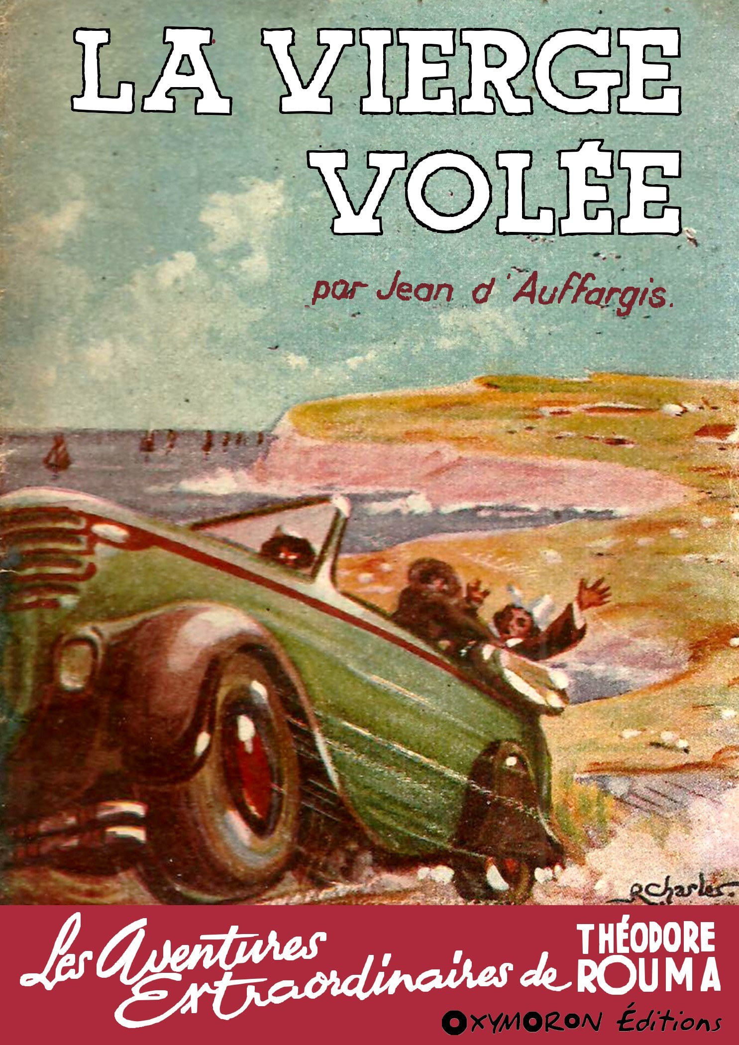 Couverture ebook de La vierge volée, de Jean D''Auffargis