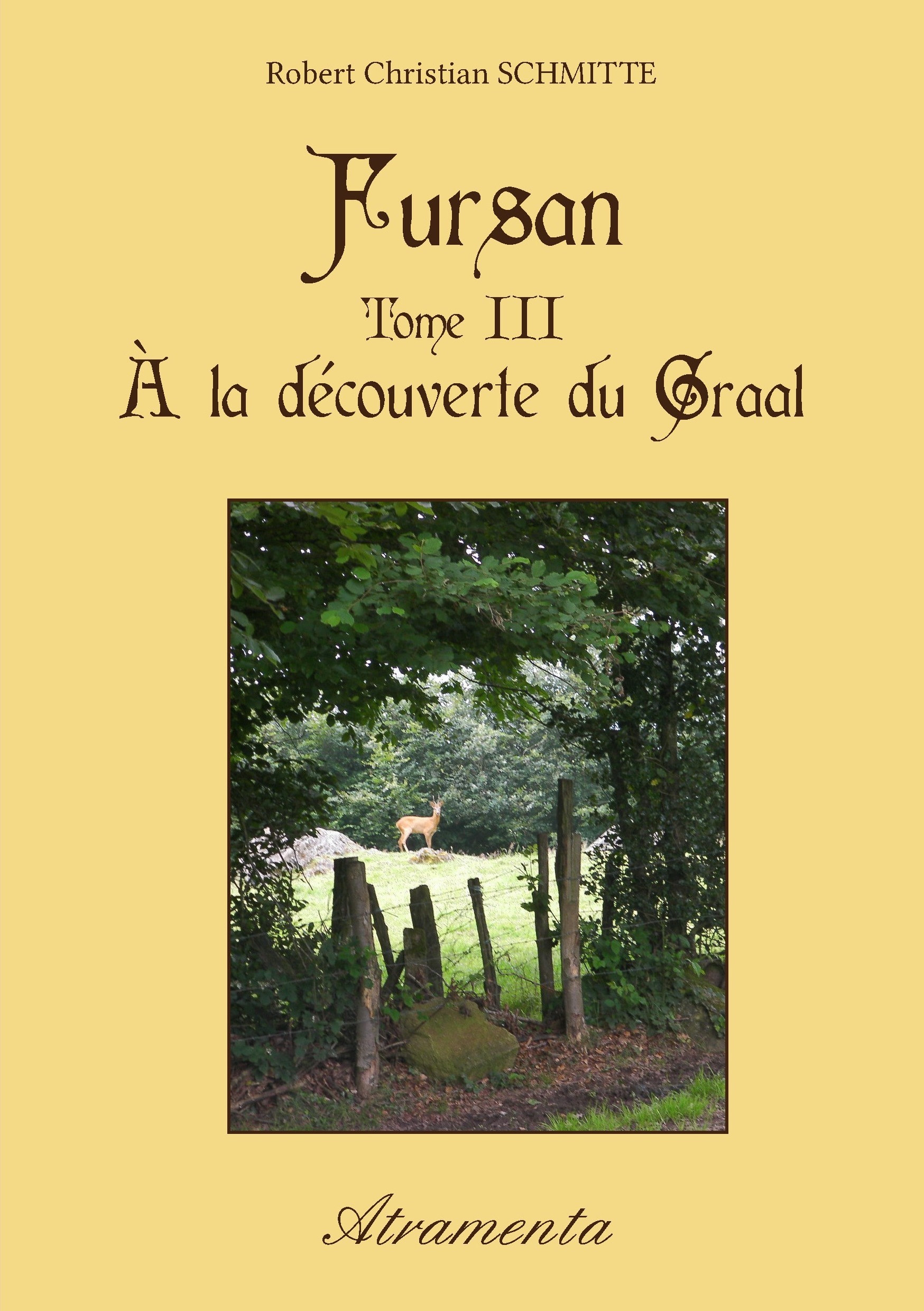 Couverture ebook de Fursan - Tome III - À la découverte du Graal, de Robert Christian Schmitte