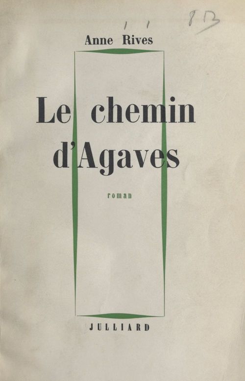ebook cover of Le chemin d'Agaves, by Anne Rives