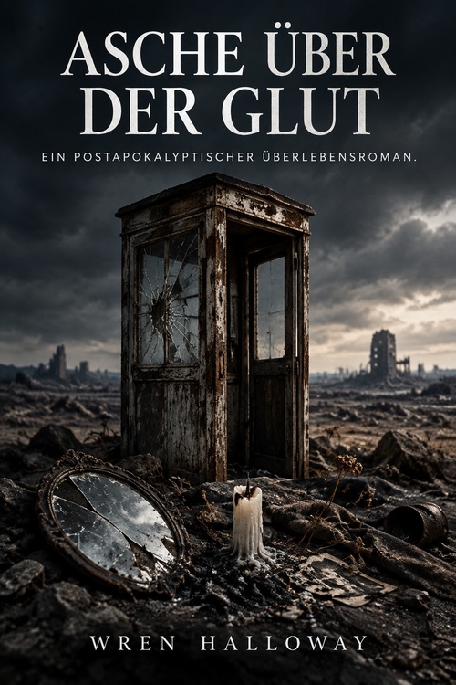 Couverture ebook de Asche über der Glut, de Wren Halloway