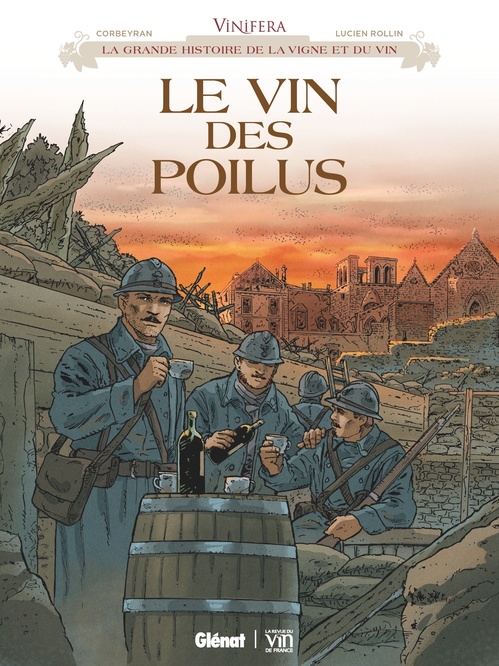 ebook cover of Vinifera - Le Vin des poilus, by Lucien Rollin