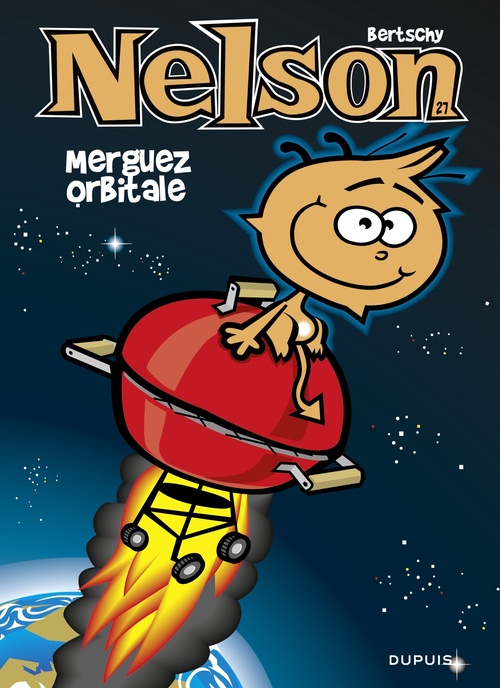 Couverture ebook de Nelson - Tome 27 - Merguez orbitale, de Bertschy