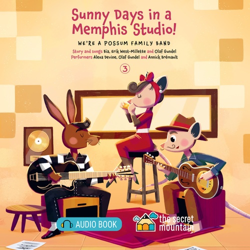 Couverture audiobook de Sunny Days in a Memphis Studio!, de Bia Krieger