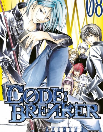 Couverture ebook de Code:Breaker T08, de Akimine Kamijyô