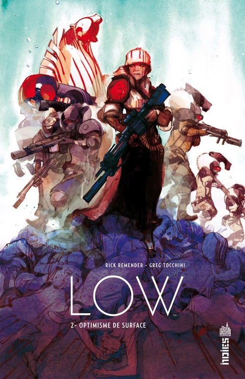 Couverture ebook de Low - Tome 2 - Optimisme de surface, de Rick Remender, Greg Tocchini