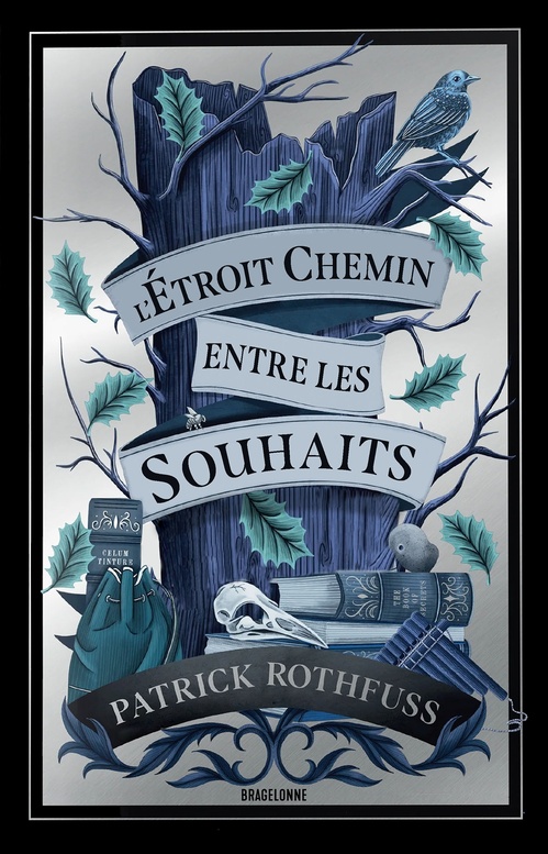 Couverture ebook de L'étroit chemin entre les souhaits, de Patrick Rothfuss