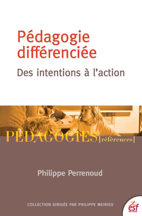 Couverture ebook de Pédagogie différenciée, de Philippe Perrenoud