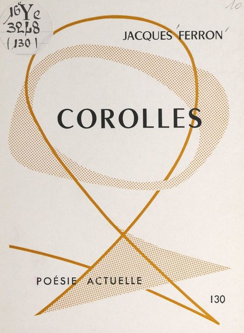 Couverture ebook de Corolles, de Jacques Ferron