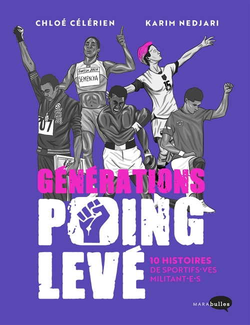 Couverture ebook de Générations poing levé, de Chloé Célérien