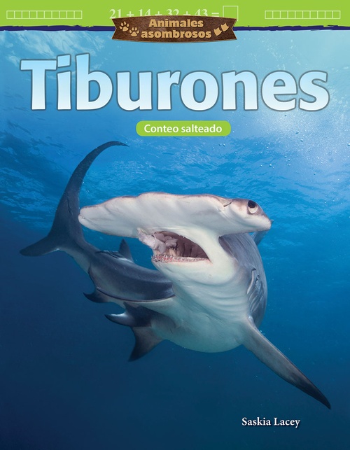 ebook cover of Animales asombrosos: Tiburones, by Saskia Lacey