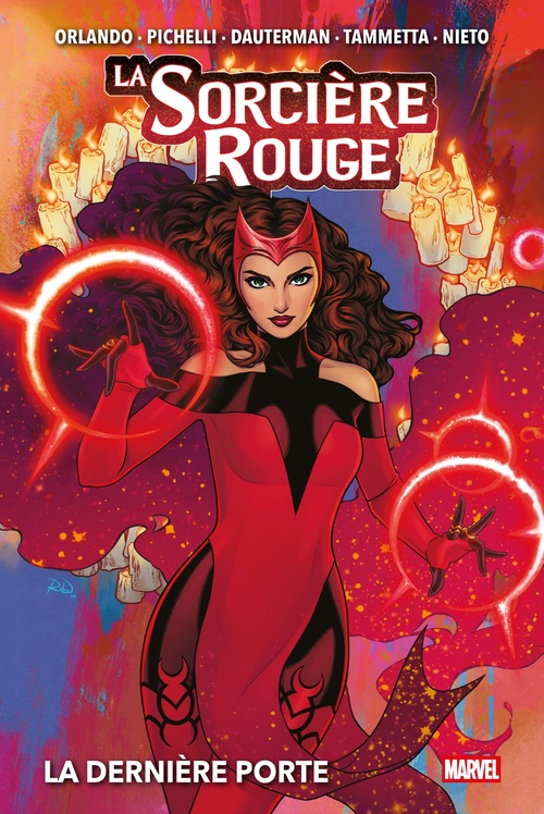Couverture ebook de La Sorcière Rouge : La Dernière Porte, de Steve Orlando, Lorenzo Tammetta, Sara Pichelli, Russell Dauterman