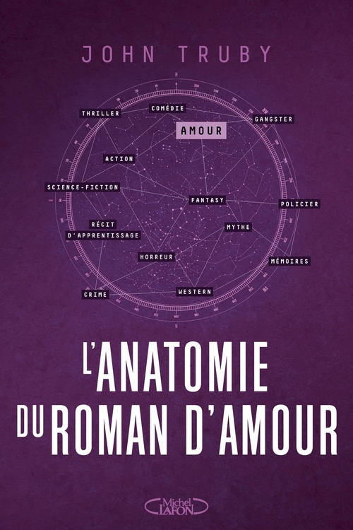 Couverture ebook de L'Anatomie du roman d'amour, de John Truby