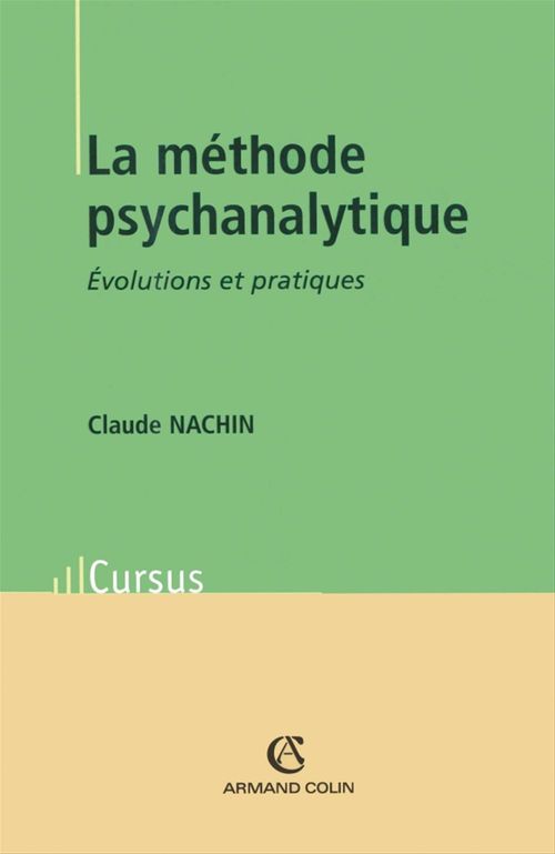 ebook cover of La méthode psychanalytique, by Nachin Claude