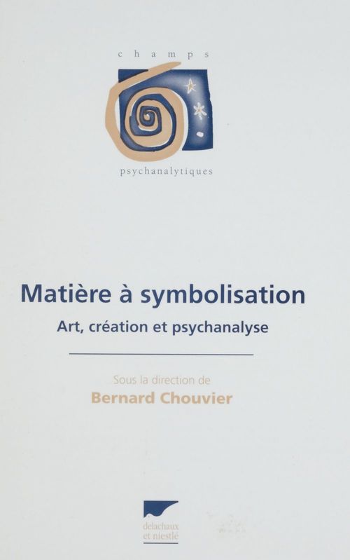 ebook cover of Matière à symbolisation, by Collectif