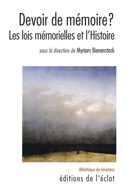 Couverture ebook de Devoir de mémoire ?, de Myriam Bienenstock
