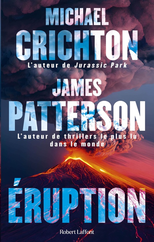 Couverture ebook de Eruption, de Michael Crichton, James Patterson