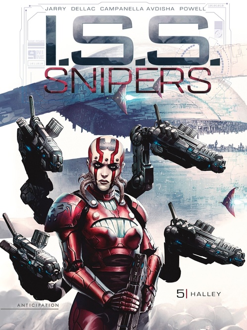 ebook cover of I.S.S. Snipers T05 - Ivy Halley, by Nicolas Jarry, Erion Campanella avdisha