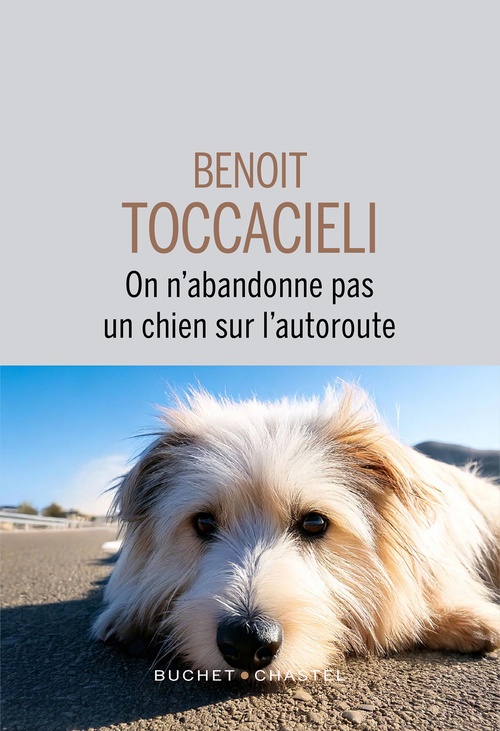 Couverture ebook de On n'abandonne pas un chien sur l'autoroute, de Benoît Toccacieli