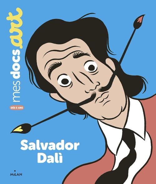 Couverture ebook de Salvador Dalí, de Clémence Simon
