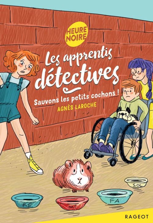 ebook cover of Les apprentis détectives - Sauvons les petits cochons !, by Agnès Laroche, Clotka