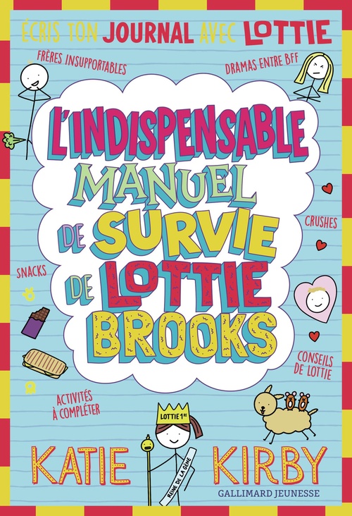 Couverture ebook de Lottie Brooks (Tome 7) - L´indispensable manuel de survie de Lottie Brooks, de Katie Kirby