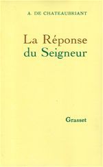 ebook cover of La réponse du seigneur, by Chateaubriand A.