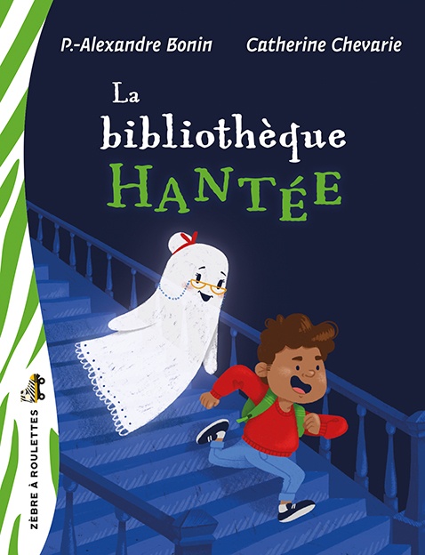 ebook cover of La bibliothèque hantée, by Pierre-Alexandre Bonin