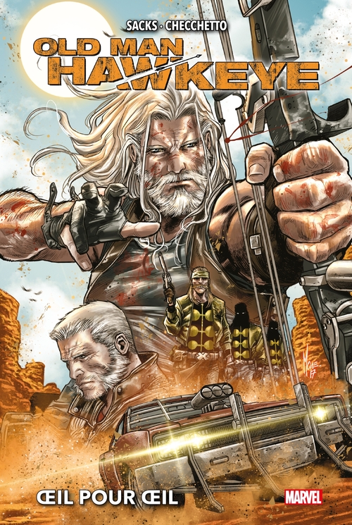 Couverture ebook de Old Man Hawkeye : OEil pour oeil, de Ethan Sacks, Marco Checchetto
