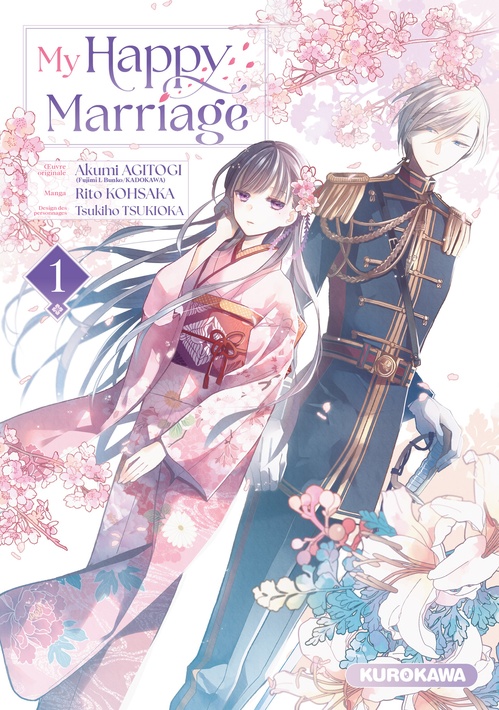 Couverture ebook de My happy marriage - Tome 1, de Akumi Agitogi, Rito Kohsaka