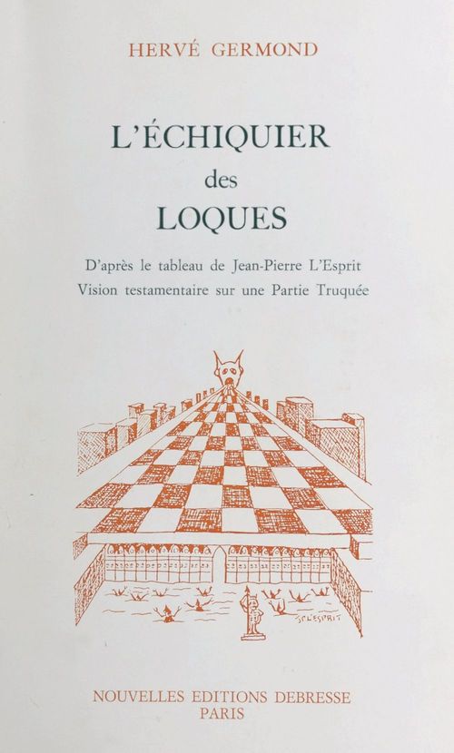 Couverture ebook de L'échiquier des loques, de Herve Germond