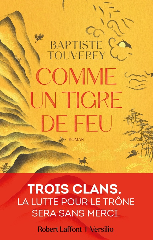 ebook cover of Comme un tigre de feu, by Baptiste Touverey