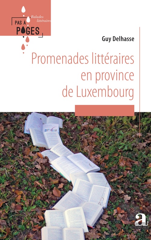 Couverture ebook de Promenades littéraires en province de Luxembourg, de Guy Delhasse