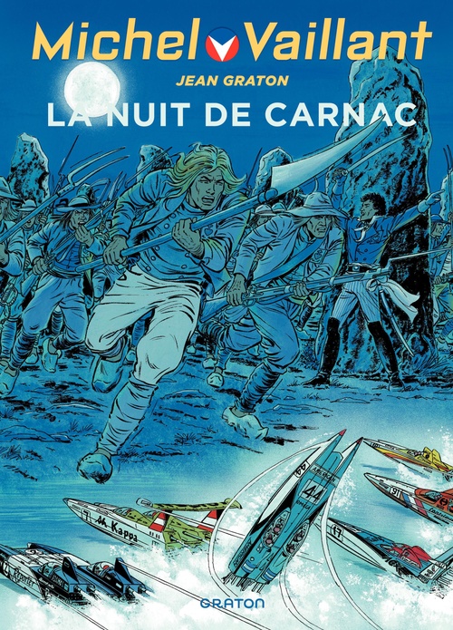 Couverture ebook de Michel Vaillant - Tome 53 - La nuit de Carnac, de Jean Graton