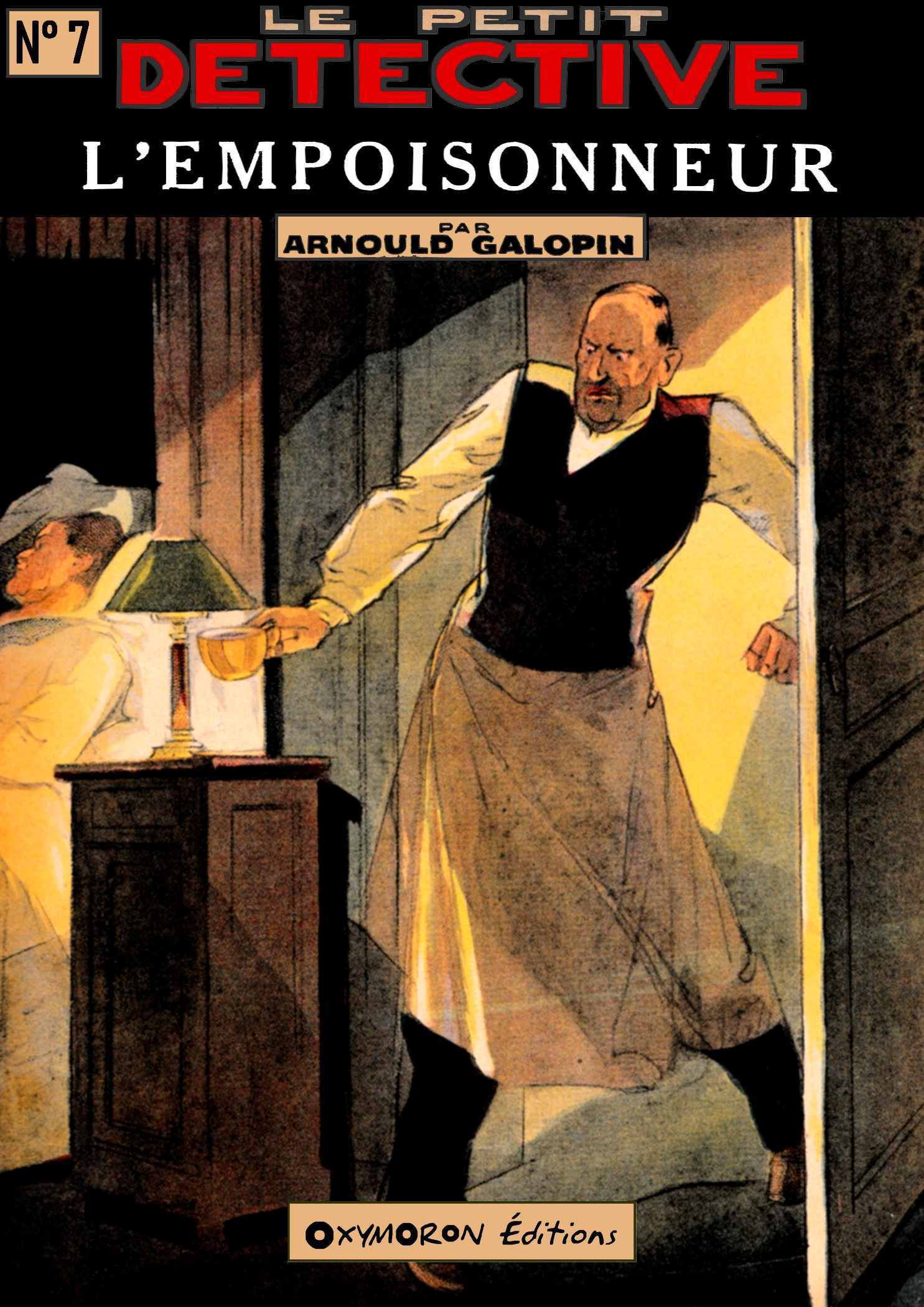 ebook cover of L'empoisonneur, by Arnould Galopin