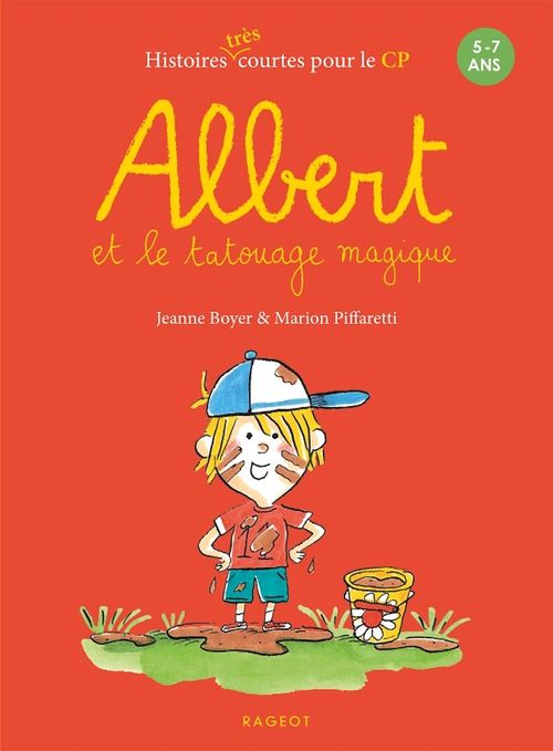 Couverture ebook de Albert et le tatouage magique, de Jeanne Boyer, Marion Piffaretti