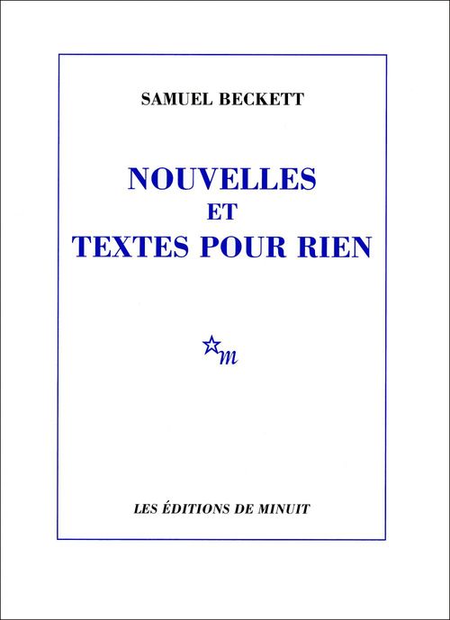 ebook cover of Nouvelles et Textes pour rien, by Samuel Beckett