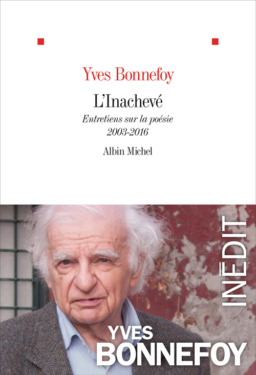 Couverture ebook de L'Inachevé, de Yves Bonnefoy