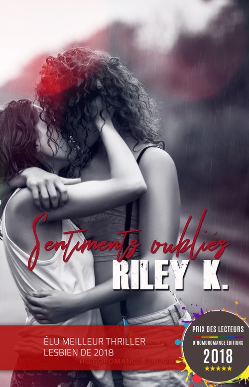 Couverture ebook de Sentiments oubliés (Livre lesbien, roman lesbien), de Riley K.
