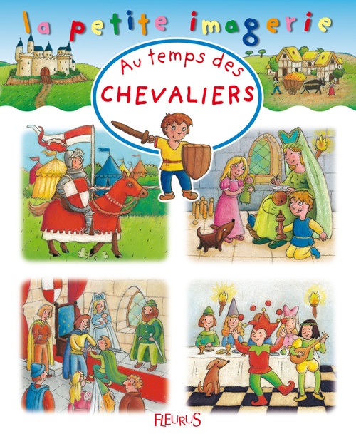 Couverture ebook de Au temps des chevaliers, de Collectif