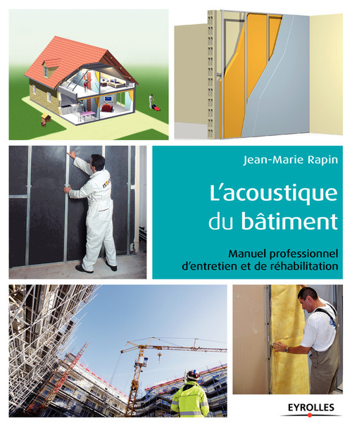 Couverture ebook de L'acoustique du bâtiment, de Jean-marie Rapin