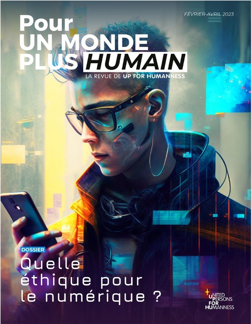 ebook cover of Pour un monde plus humain #9 - Quelle éthique pour le numérique ?, by UP for Humanness