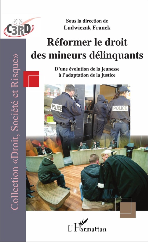 Couverture ebook de Réformer le droit des mineurs délinquants, de Franck Ludwiczak