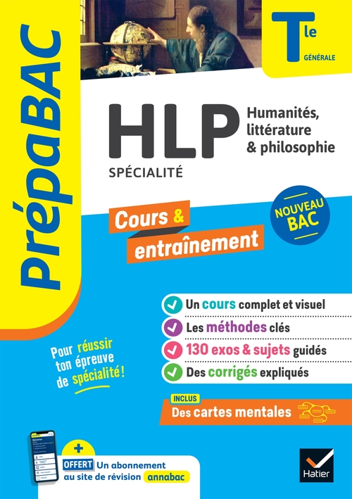 Couverture ebook de Prépabac - HLP Tle générale (spécialité) - Bac 2027, de Fabien Lamouche, Swann Spies, Bérangère Touet
