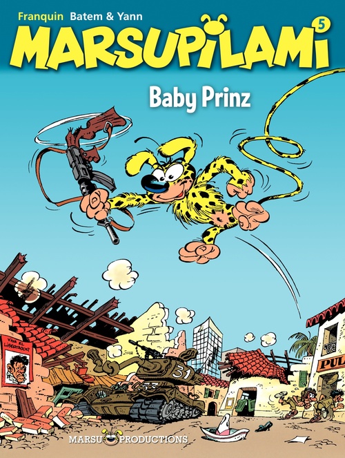 ebook cover of Marsupilami - tome 5 - Baby Prinz, by Batem, André Franquin, Yann