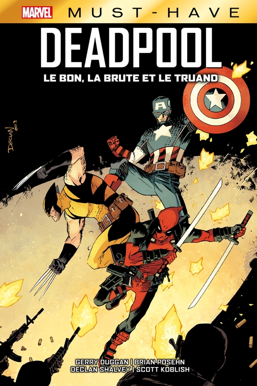 ebook cover of Best of Marvel (Must-Have) : Deadpool - Le bon, la brute et le truand, by Gerry Duggan, Brian Posehn