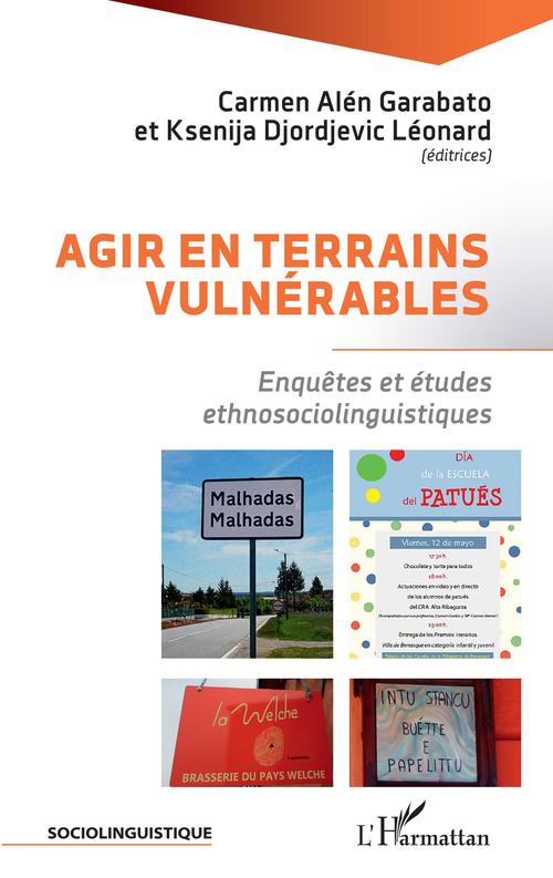 Couverture ebook de Agir en terrains vulnérables, de Carmen Alén Garabato