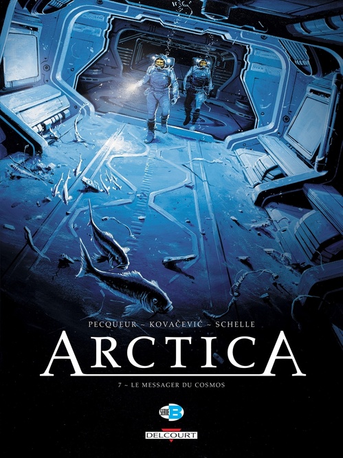 Couverture ebook de Arctica T07 - Le Messager du cosmos, de Daniel Pecqueur