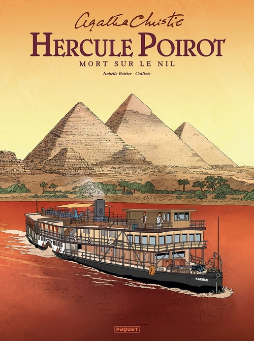 ebook cover of Hercule Poirot - Mort sur le Nil, by Agatha Christie
